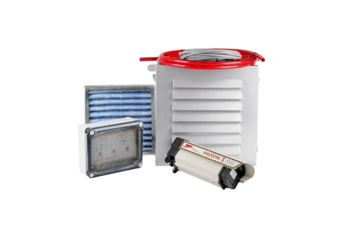 PyroScan3 conveyor fire detection system