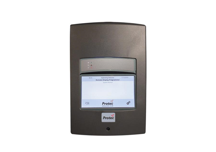 Protec aspirating detector remote display programmer